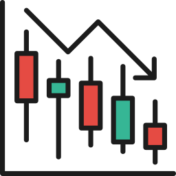 Candlestick chart icon