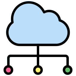 Cloud computing icon