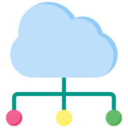 Cloud computing icon