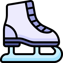 Ice skates icon