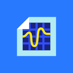 Line chart icon