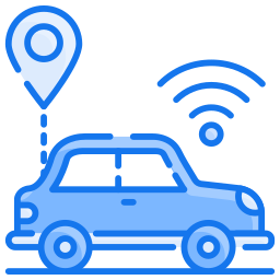 Connected car icon