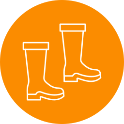 Fishing boots icon