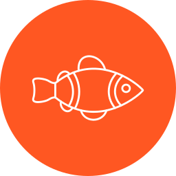 Clown fish icon