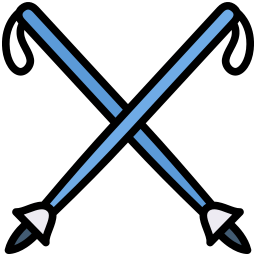 ski stöcke icon