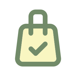 Shop bag icon