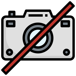 No camera icon