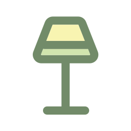 Lamp decor icon