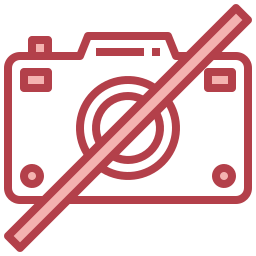 No camera icon