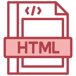 arquivo html Ícone