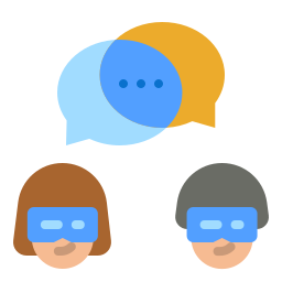 Online chat icon