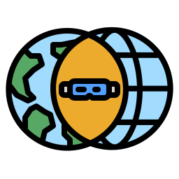 Vr glasses icon