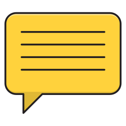 Chat box icon