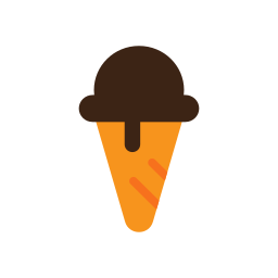 Ice cream cone icon