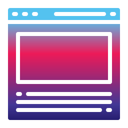 Website design icon