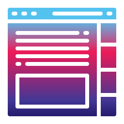 Website content icon