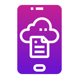 Cloud computing icon