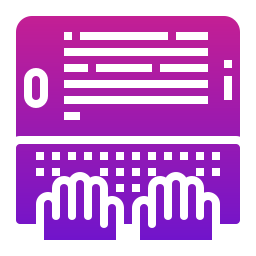 Typing icon