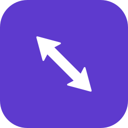 Diagonal arrow icon