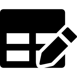 Edit Table icon