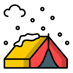 camping zelt icon