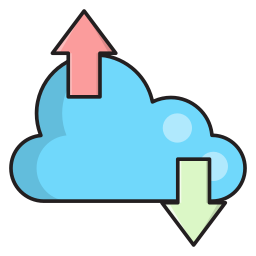 cloud computing Icône