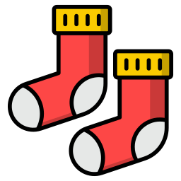 Christmas sock icon