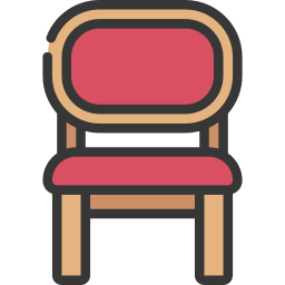 Dining chair icon