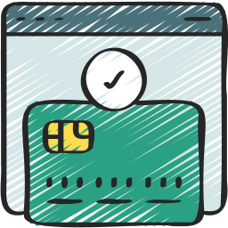 Online payment icon