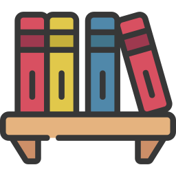 Book shelf icon