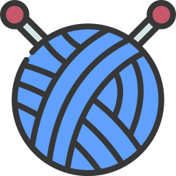 Wool ball icon