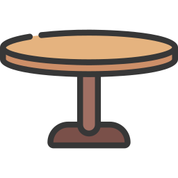 Round table icon