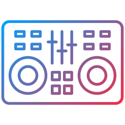 dj-mixer icoon