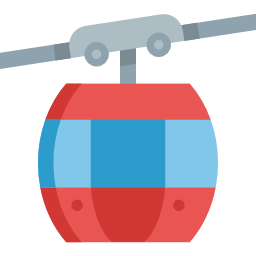 Cable car cabin icon