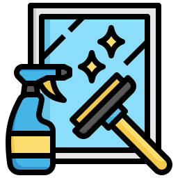 Window cleaning icon