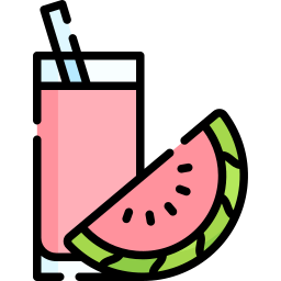 Watermelon juice icon