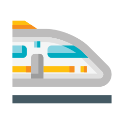 High speed train icon