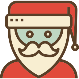 Santa claus icon