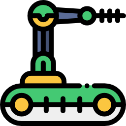 Mechanical arm icon