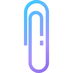 Paper clip icon