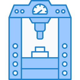 Press machine icon