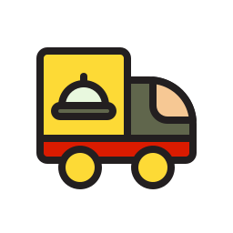 Delivery truck icon