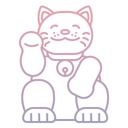 Maneki neko icon