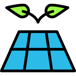 Solar panel icon