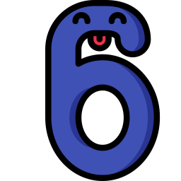 número 6 Ícone