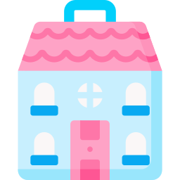 Doll house icon