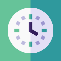 Wall clock icon