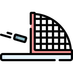 obiettivo dell'hockey icona