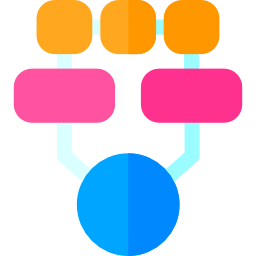 struktura hierarchiczna ikona