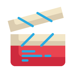 Clapperboard icon